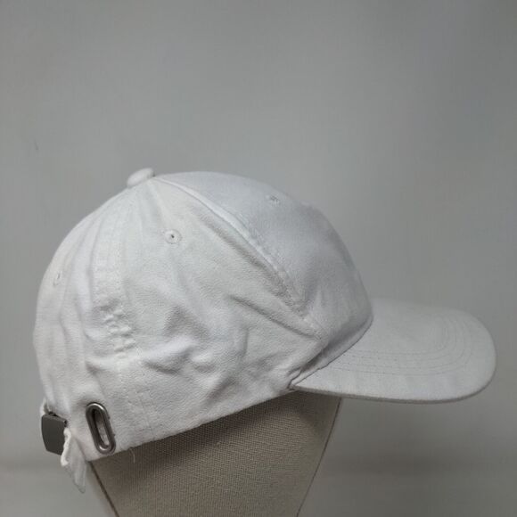 Bride Women's Snapback Hat White One Size Adjustable Embroidered Vented Holes - Picture 5 of 10
